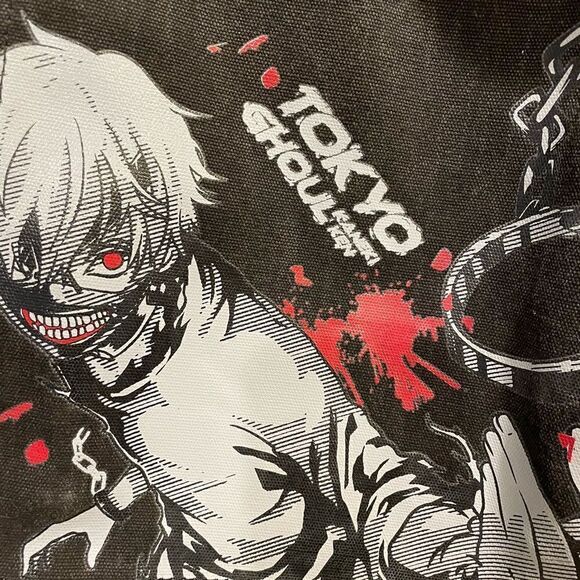 Tokyo Ghoul Canvas Backpack and Matching Shirt Men’s Large - Picture 6 of 15